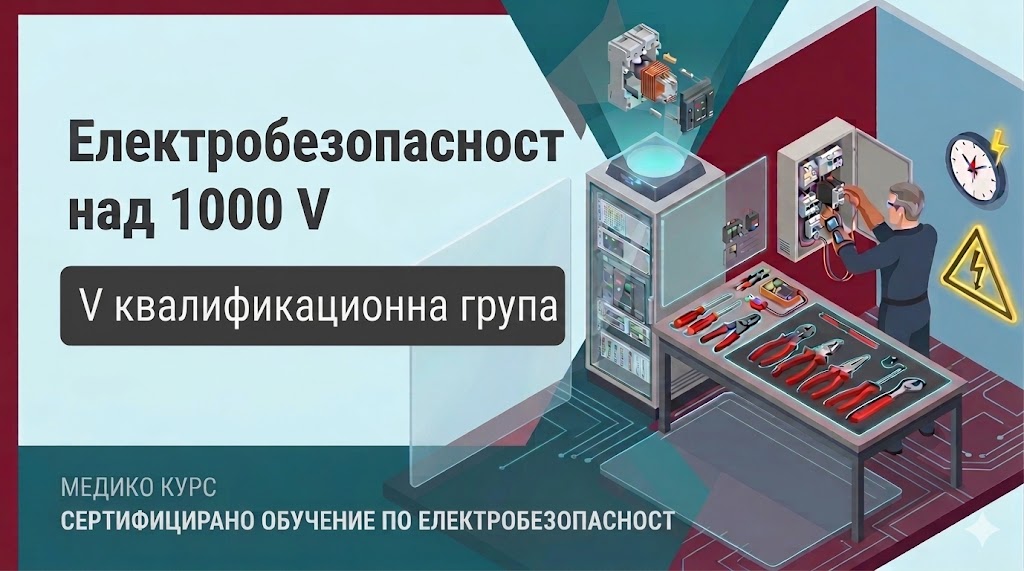 Електробезопасност с напрежение над 1000 V - V квалификационна група EB5
