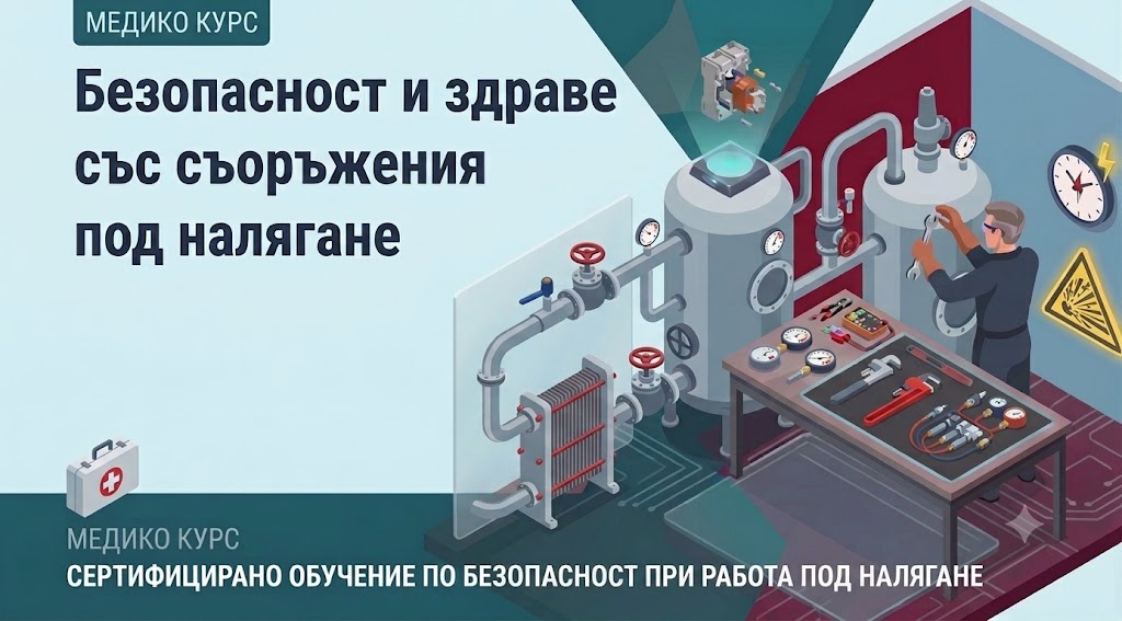 Безопасност и здраве при работа със съоръжения под налягане SPN